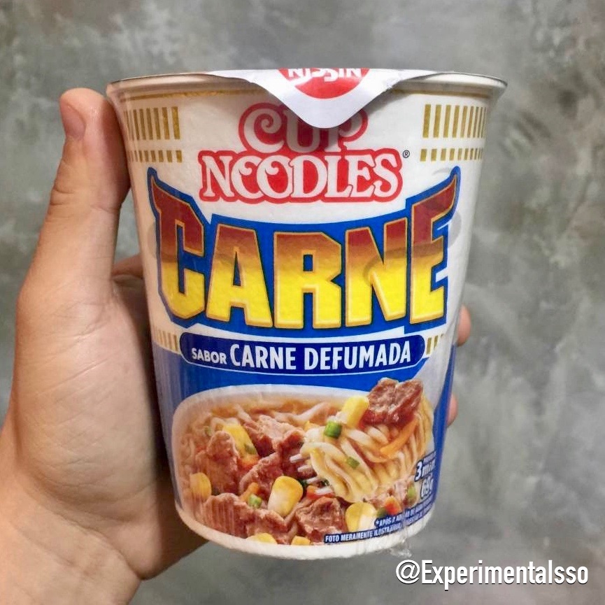Nissin Cup Noodles sabor Carne