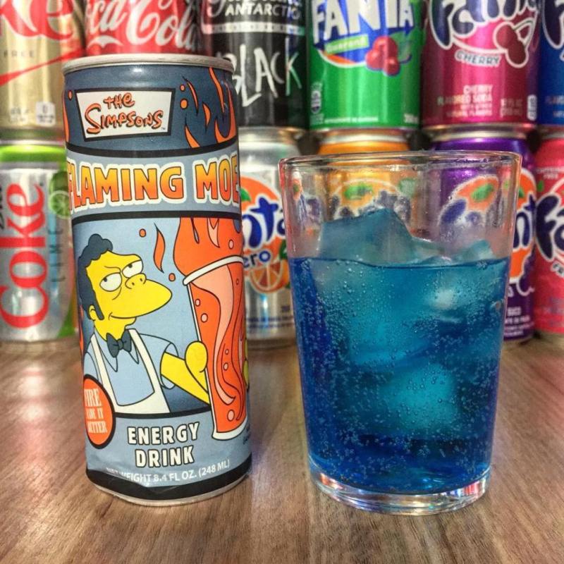 Flaming Moe em Lata