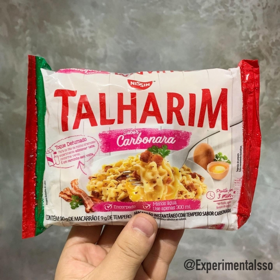 🇧🇷Talharim à Carbonara 😍