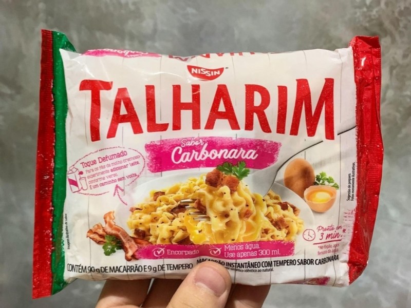 🇧🇷Talharim à Carbonara 😍