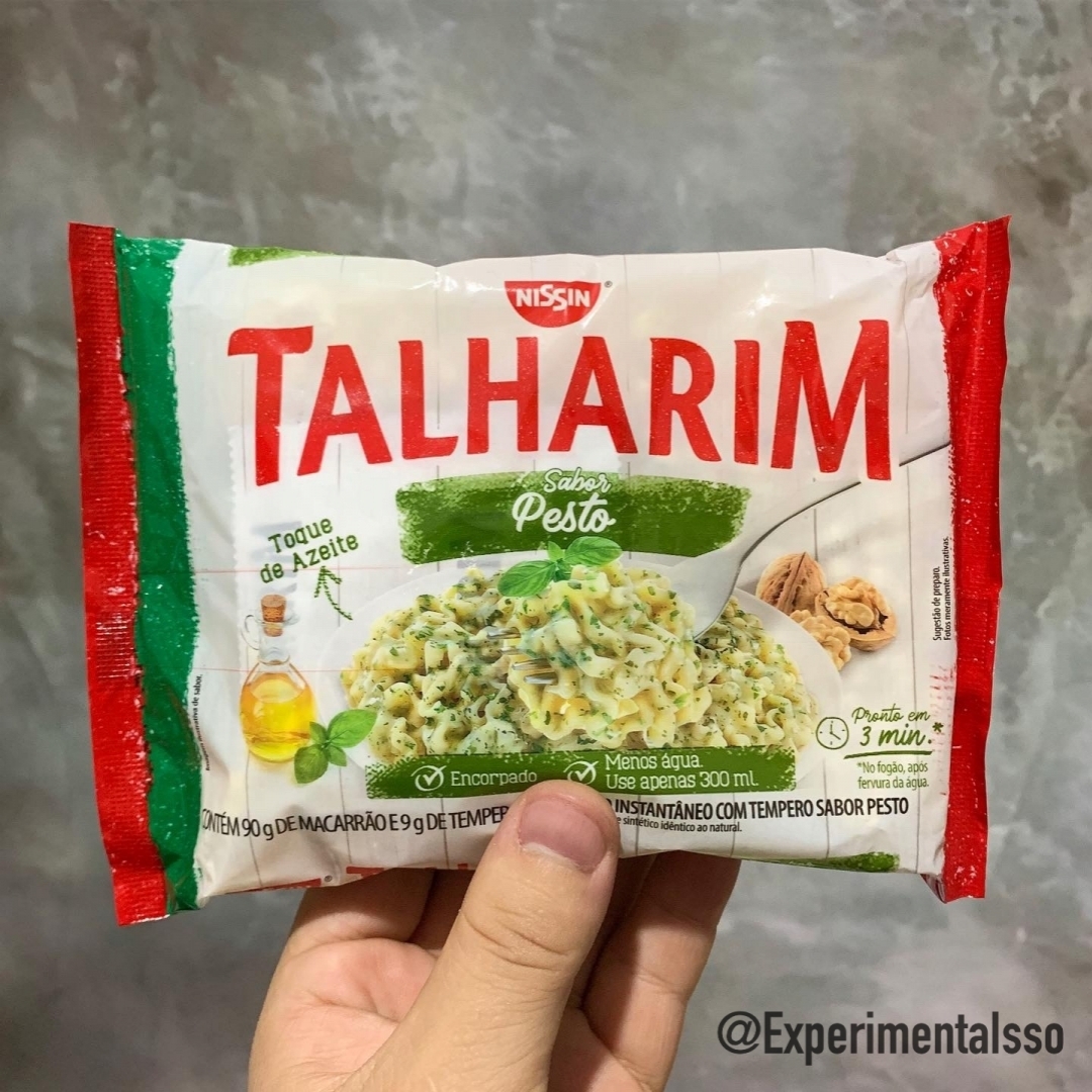 🇧🇷Nissin Talharim ao Pesto (Brasil, 2019) 😍