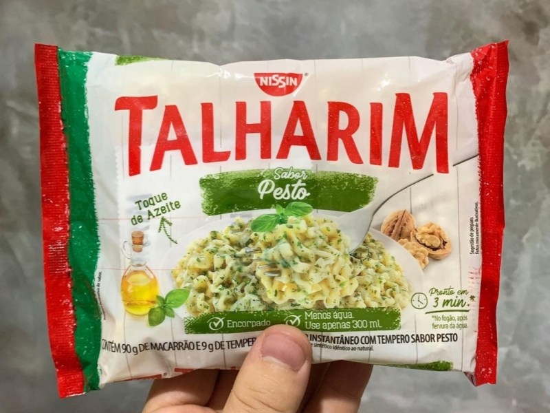 🇧🇷Nissin Talharim ao Pesto (Brasil, 2019) 😍