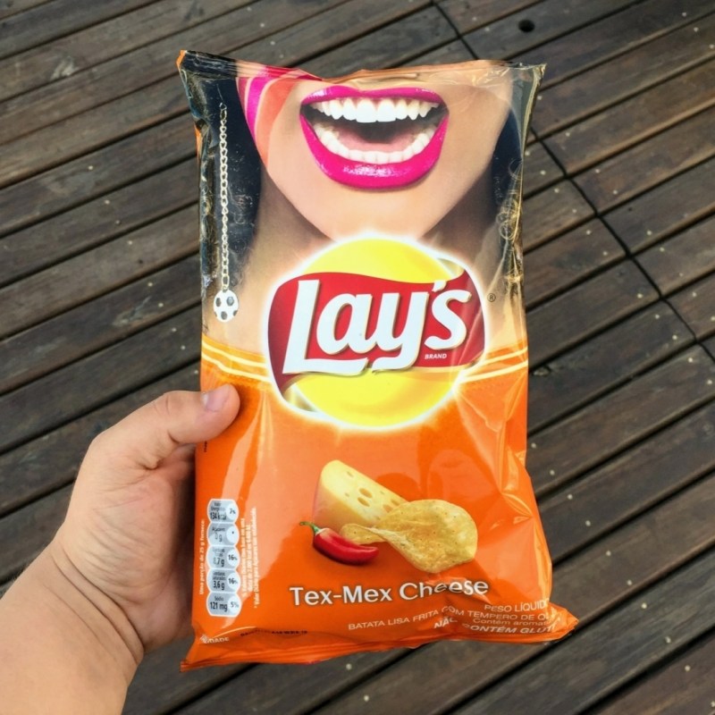 Lays Tex-Mex Cheese (Lançamento 2018)