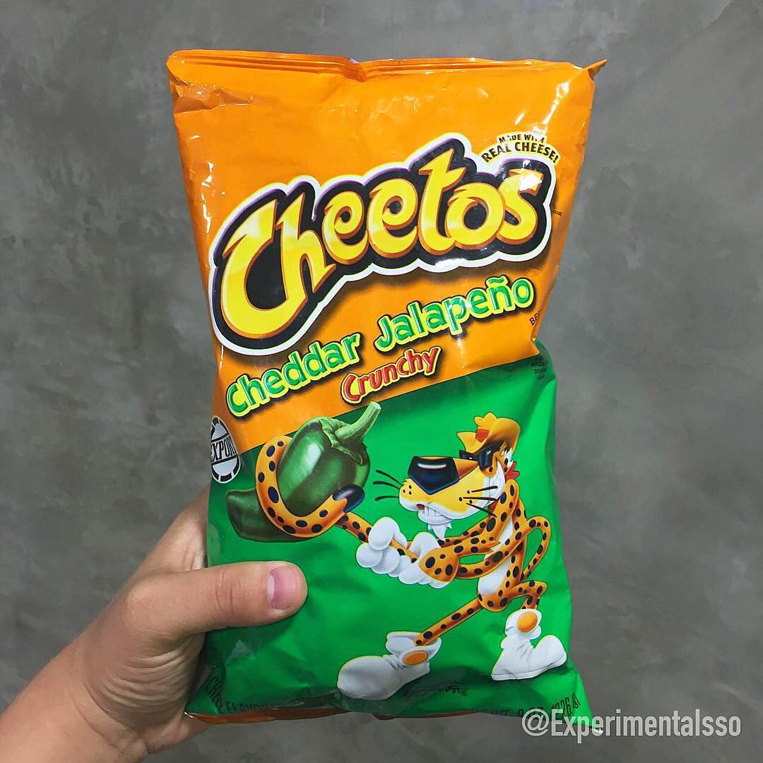 ❤️🔥🌶 Cheetos Cheddar Jalapeño Crunchy 😋😋😋
