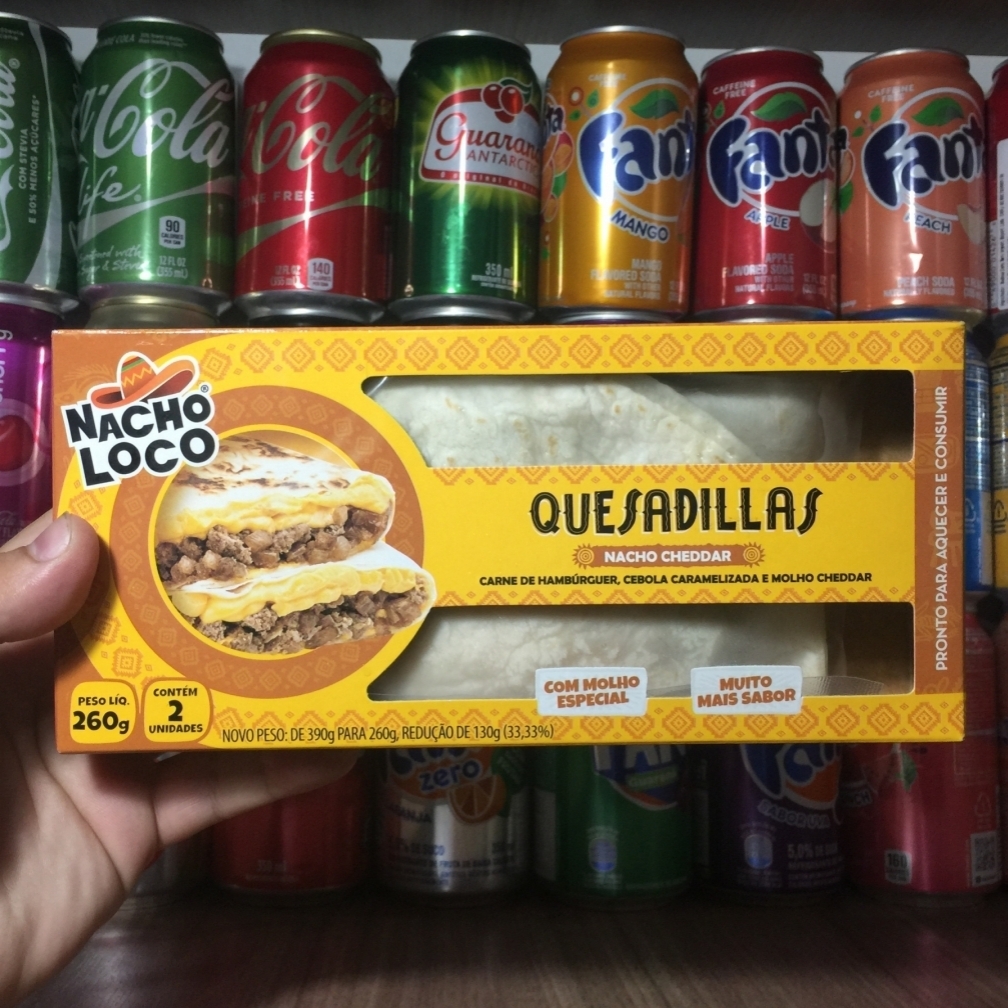 Nacho Loco! Quesadillas de Nacho Cheddar