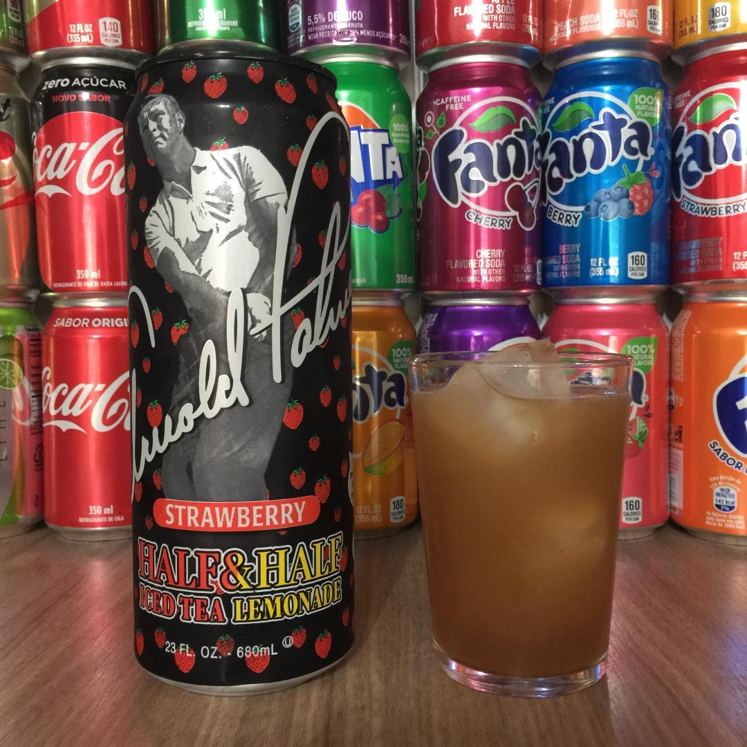 Half & Half Iced Tea Lemonade Strawberry