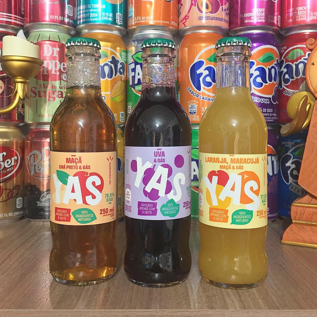 🇧🇷Novos Refrigerantes YAS by Coca-Cola (Lançamento 2018)