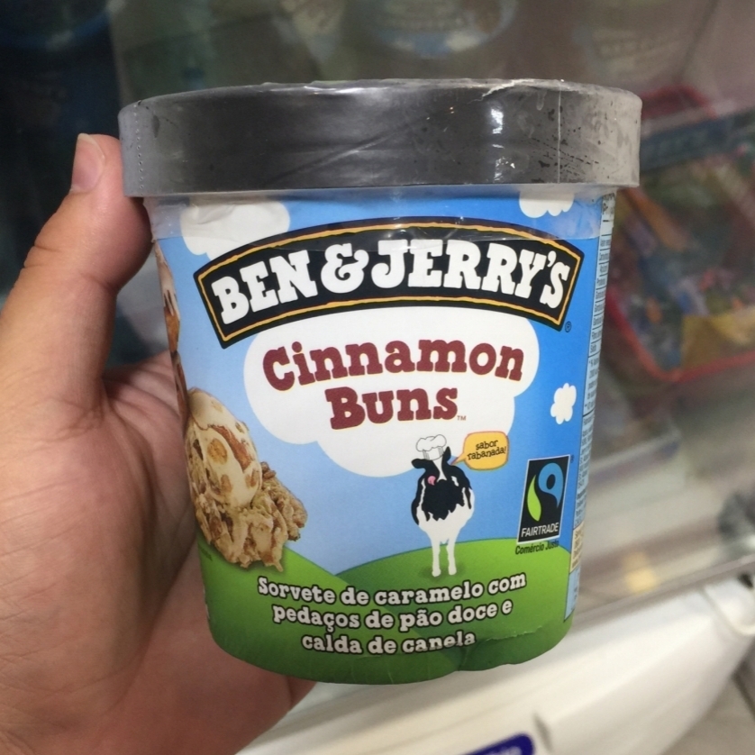 Cinnamon Buns Ben And Jerry's Wo Kaufen Ben & Jerry’s Cinnamon Buns – @ExperimentaIsso