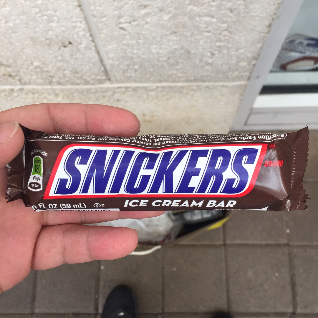 🇺🇸Snickers Ice Cream Bar (Sorvete)