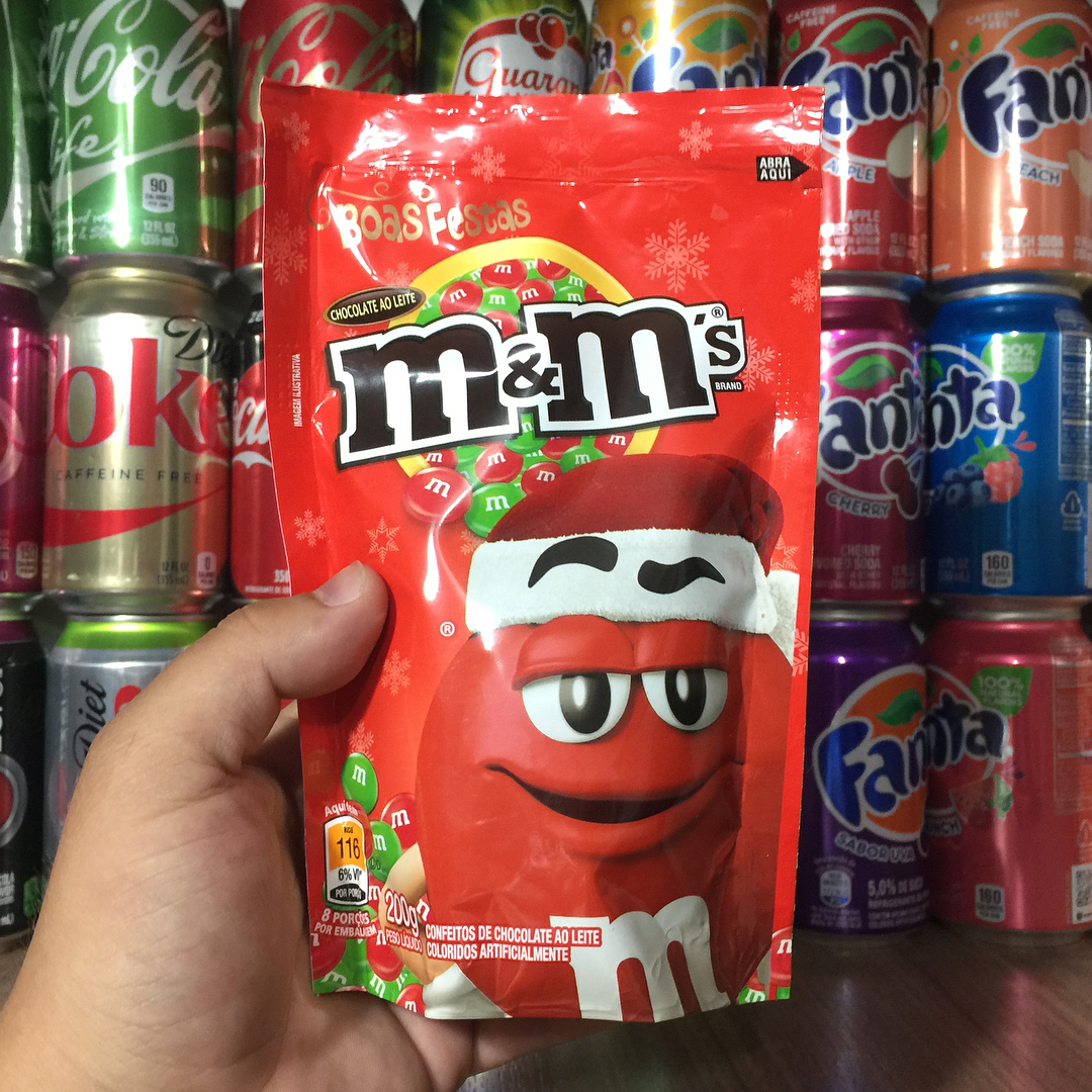 m&m’s edição especial de natal 2017