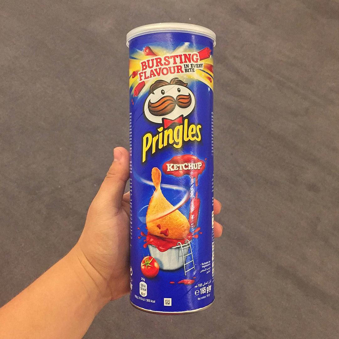 Pringles de Ketchup!