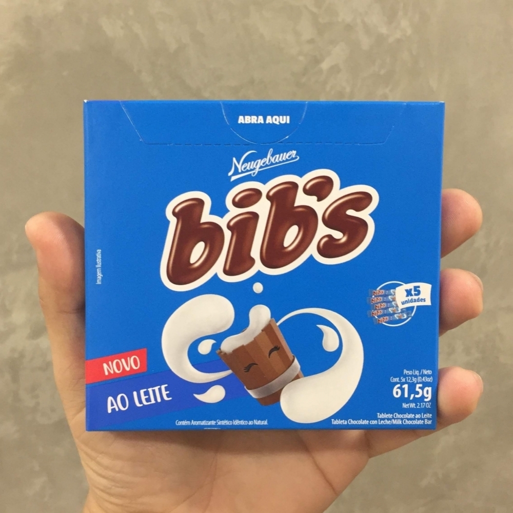 Tablete Bibs ao Leite