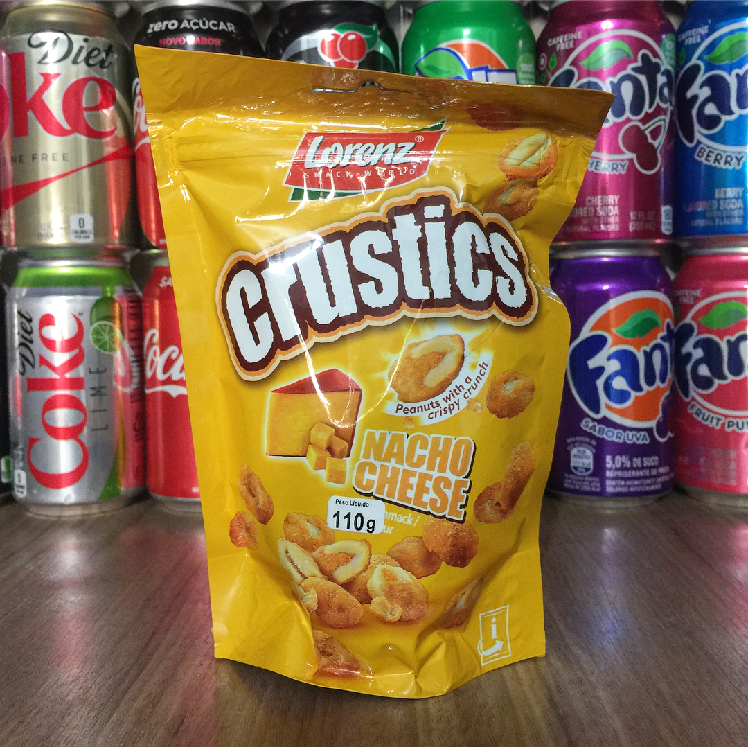 Amendoim crocante sabor Nacho Cheese 😋