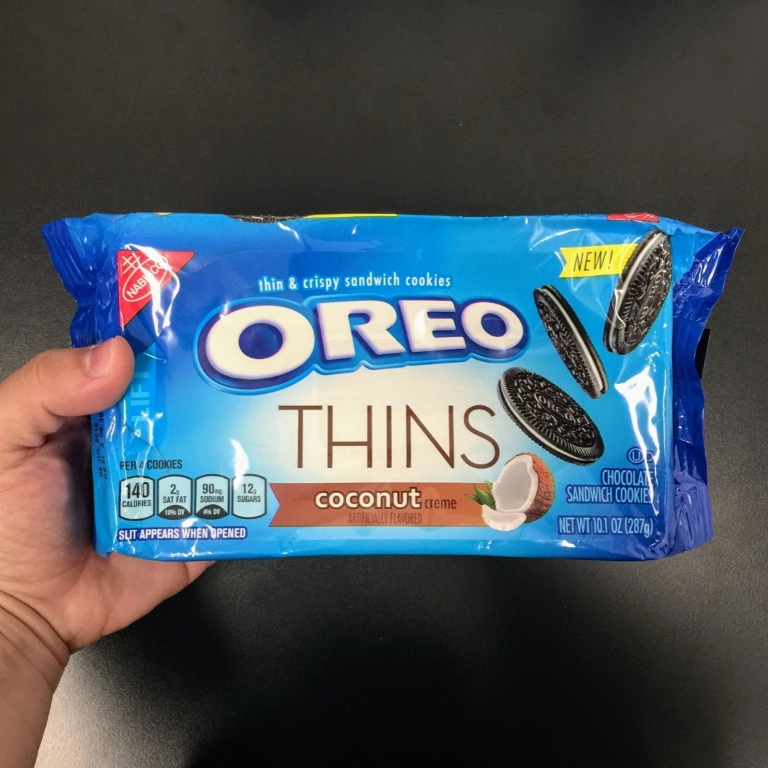 🇺🇸Oreo Thins Coconut – @ExperimentaIsso