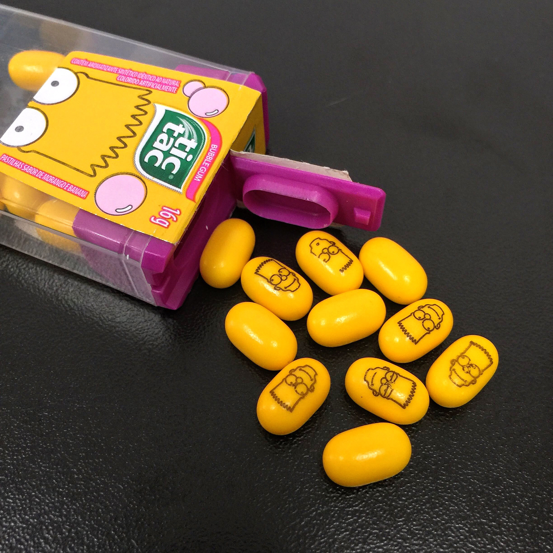 Simpsons Tic Tac – @ExperimentaIsso