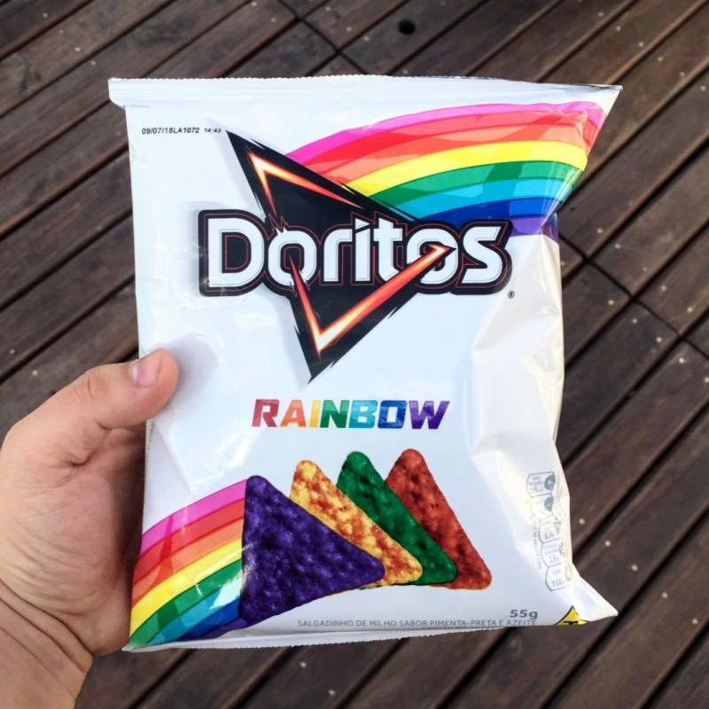 🇧🇷Doritos Rainbow! 🌈 (Edição 2018)