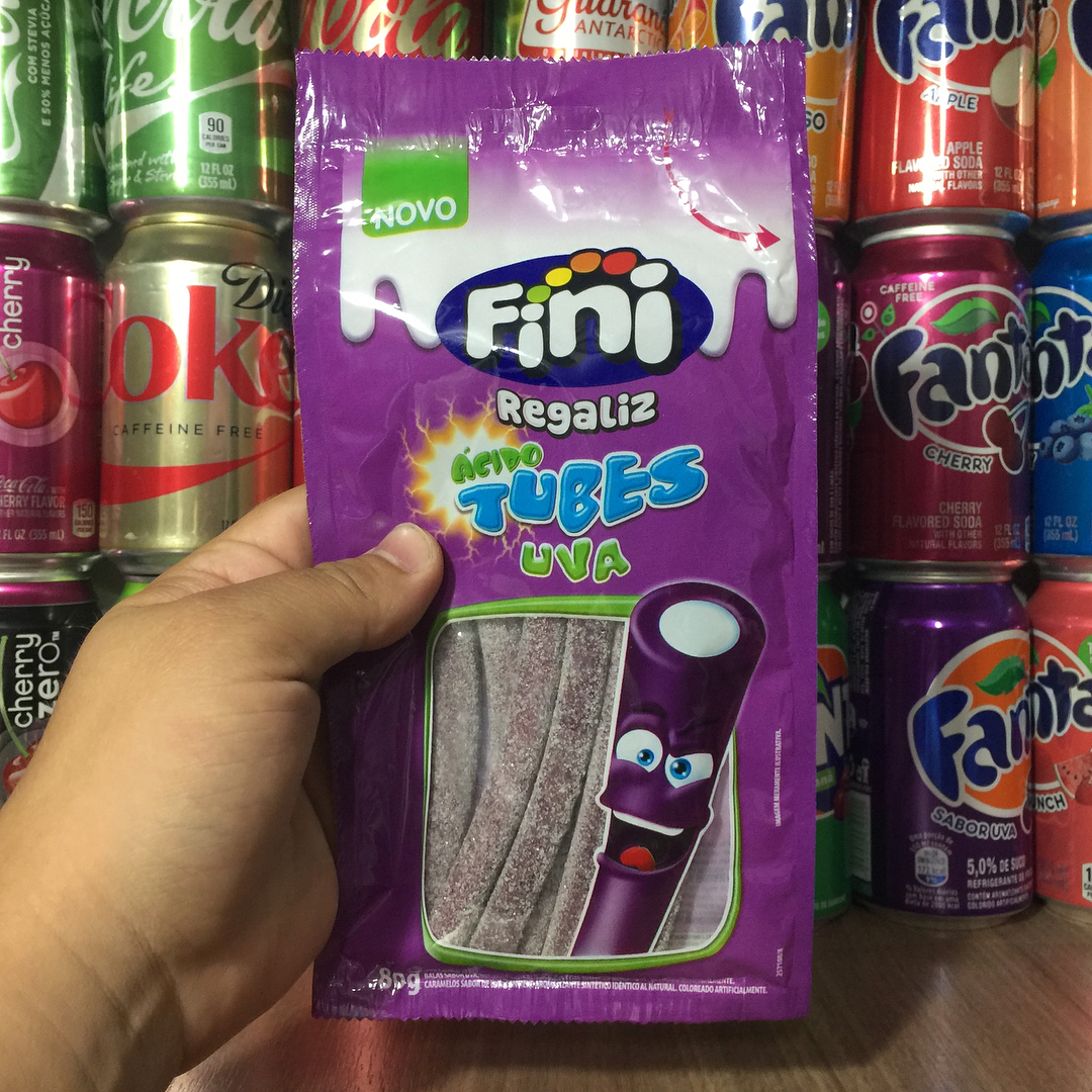 Fini Regaliz Tubes Uva