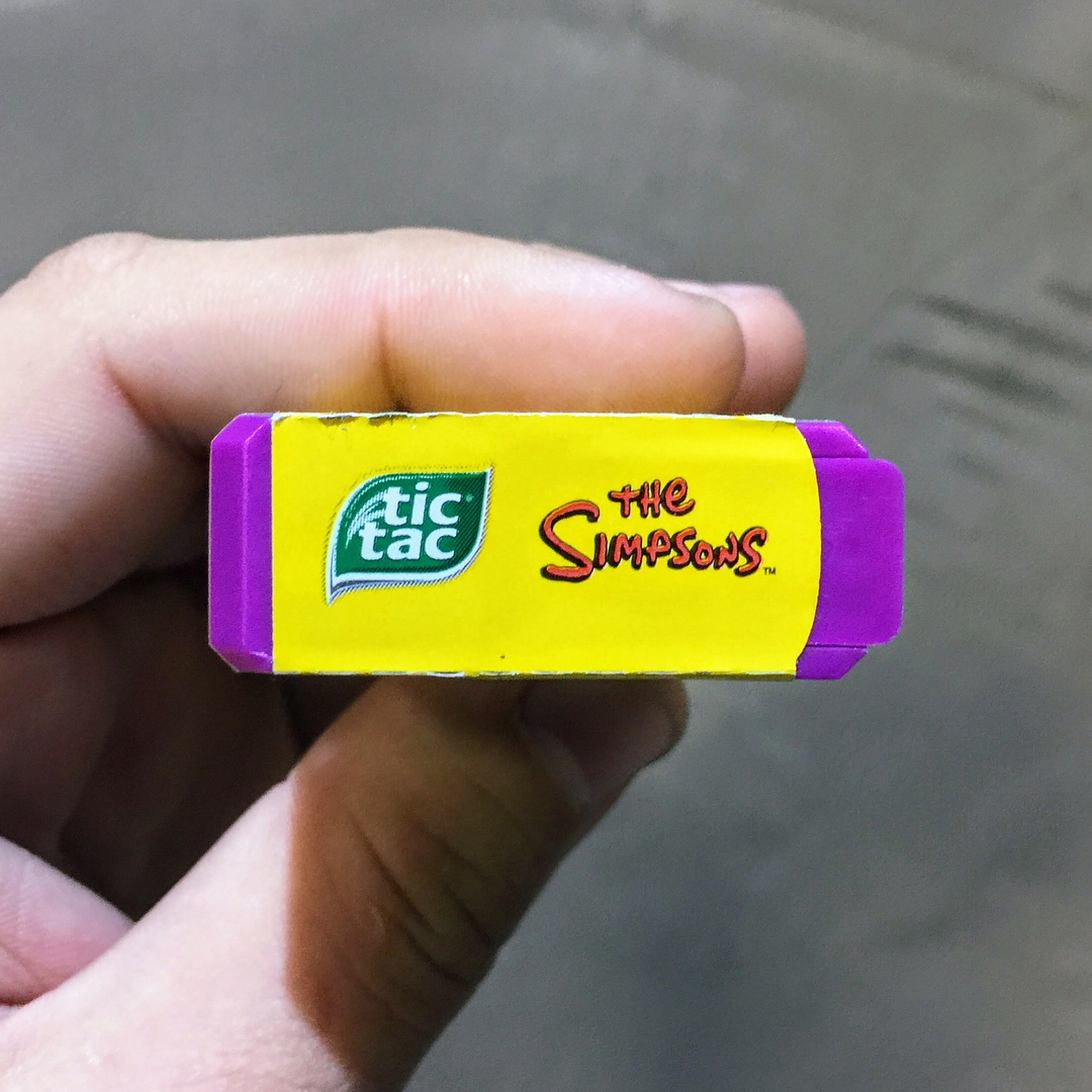 Simpsons Tic Tac – @ExperimentaIsso