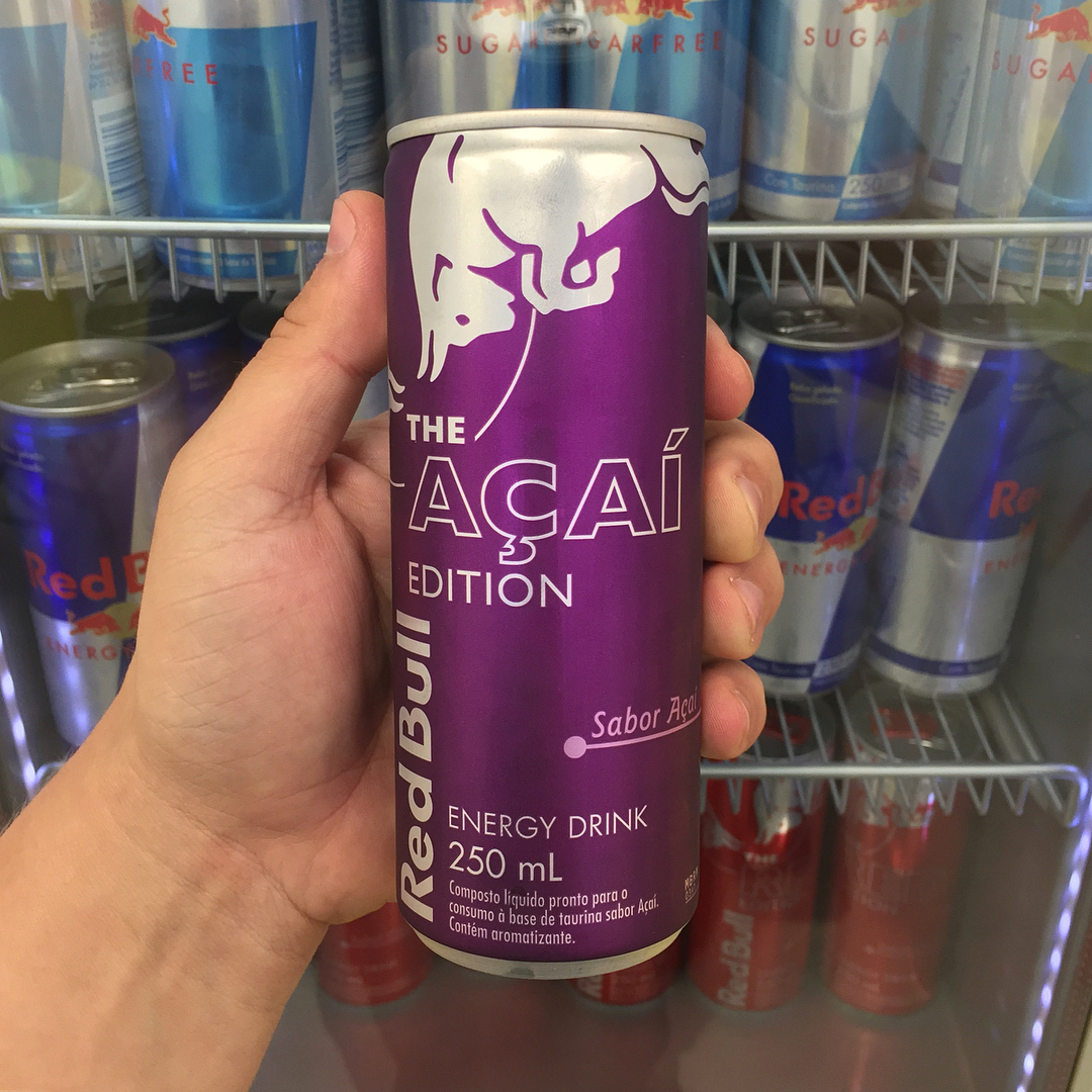 🇧🇷Red Bull Açaí Edition (Re-lançamento 2018)