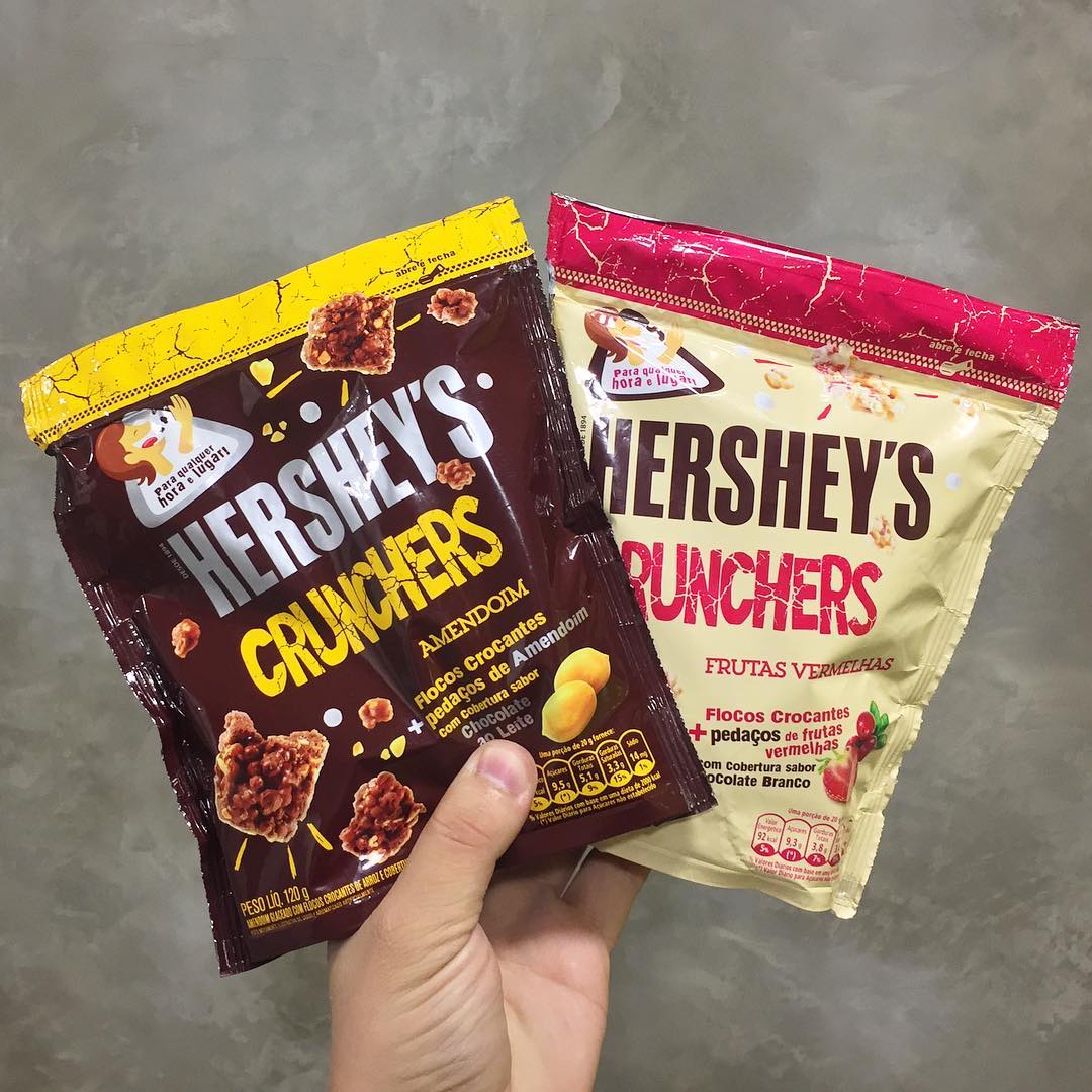 Hershey’s Crunchers (Lançamento 2018)