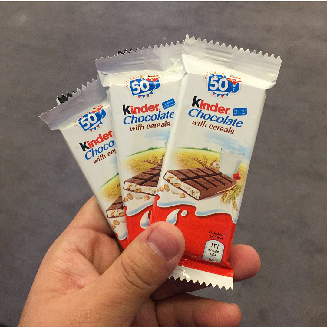 Kinder Chocolate with Cereals