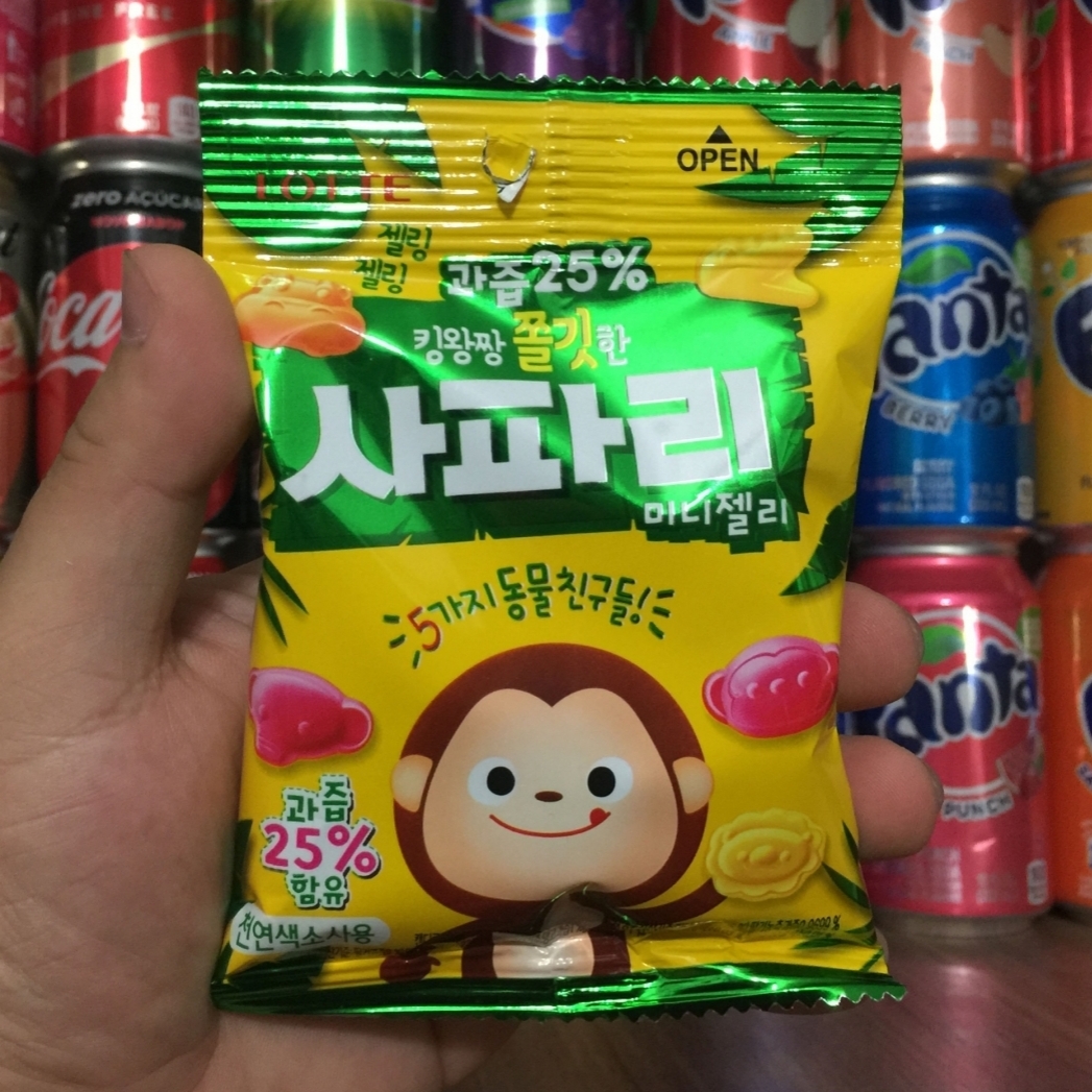 Balinhas de Gelatina Coreana