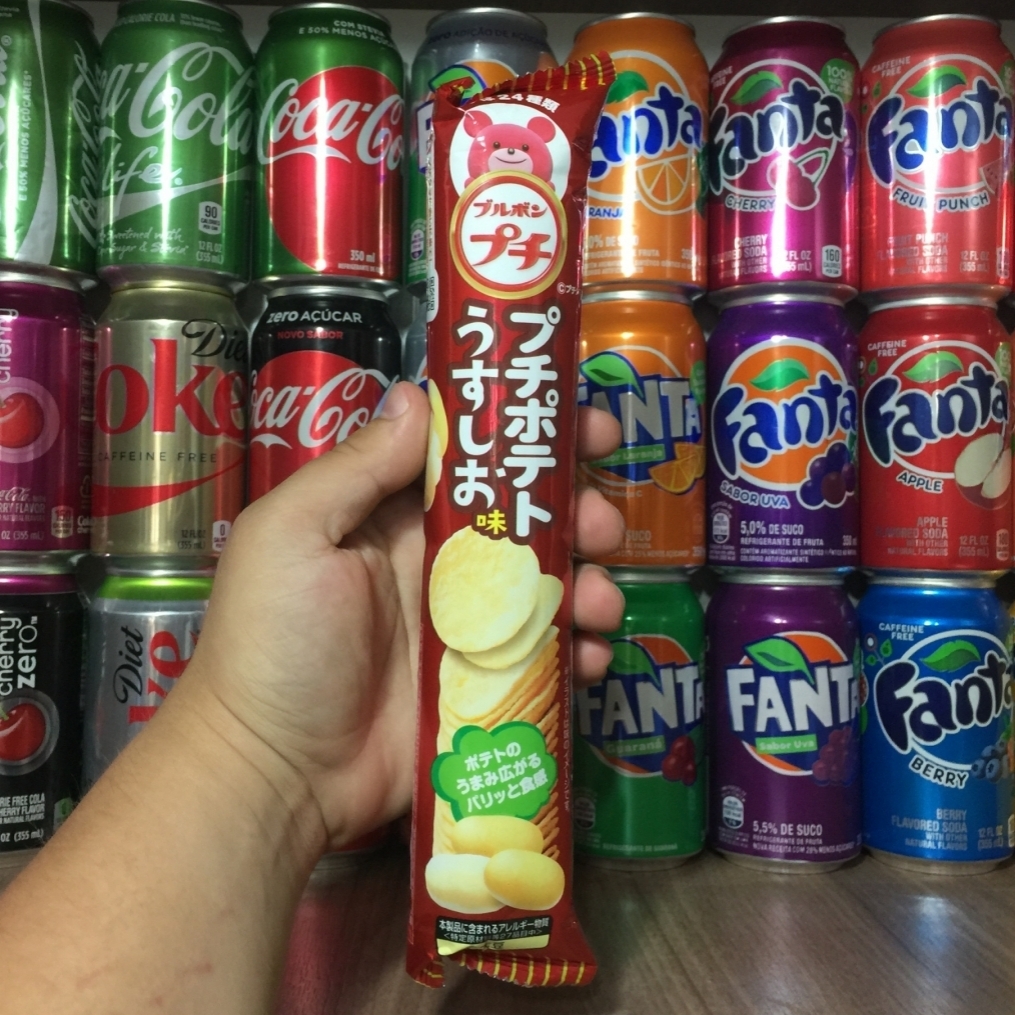 Batatinhas asiáticas do ursinho feliz