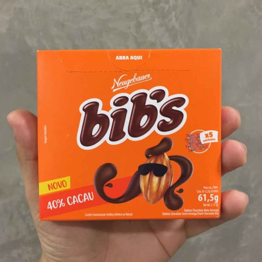 Tablete Bibs 40% Cacau