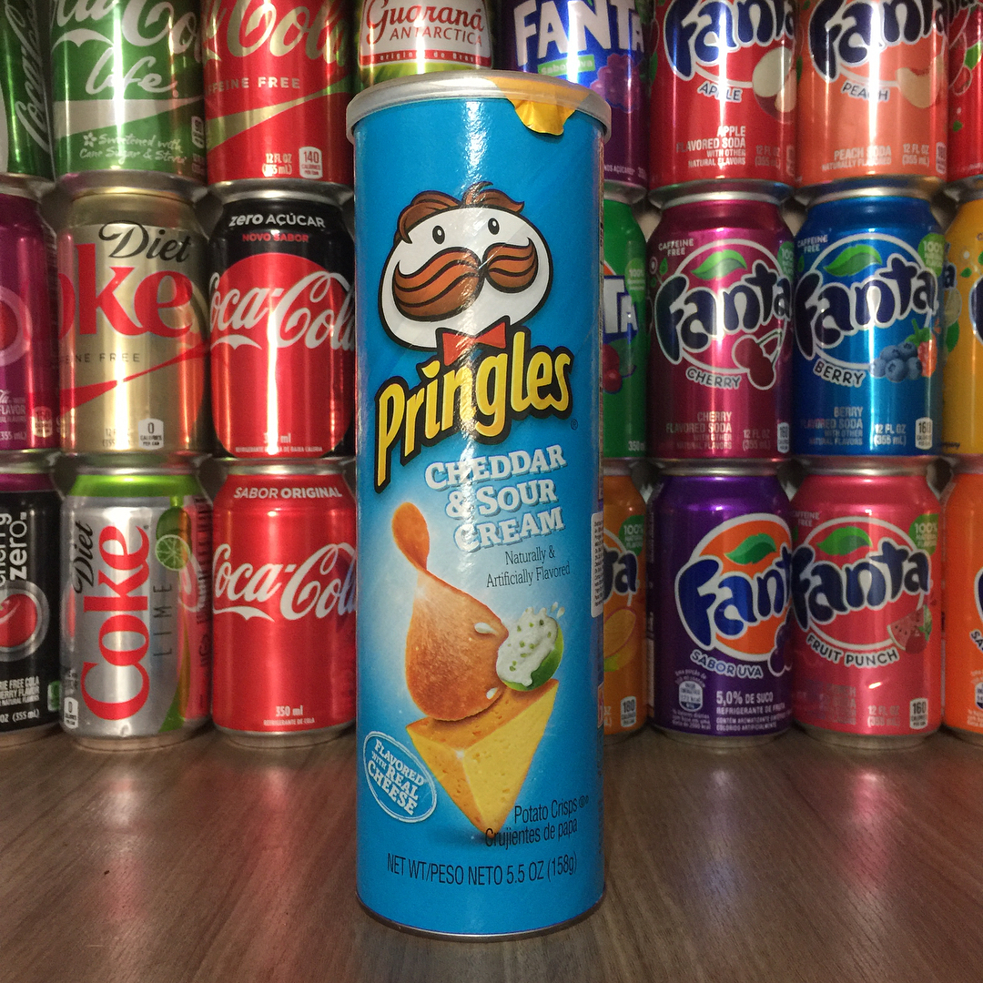 Pringles Cheddar & Sour Cream