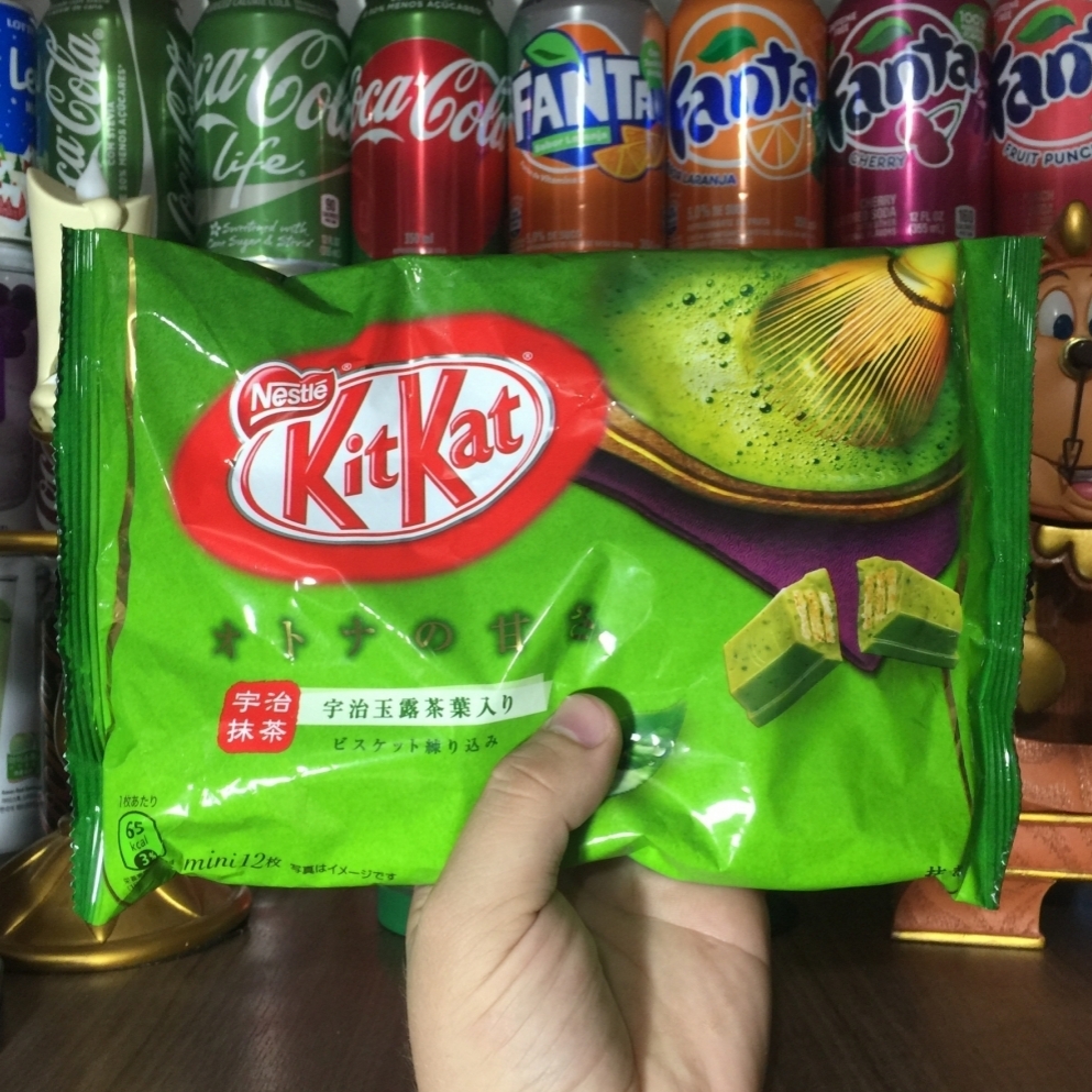 KitKat de chá verde (Matcha)