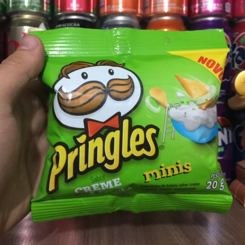 Pringles Mini Sabor Creme de Cebola