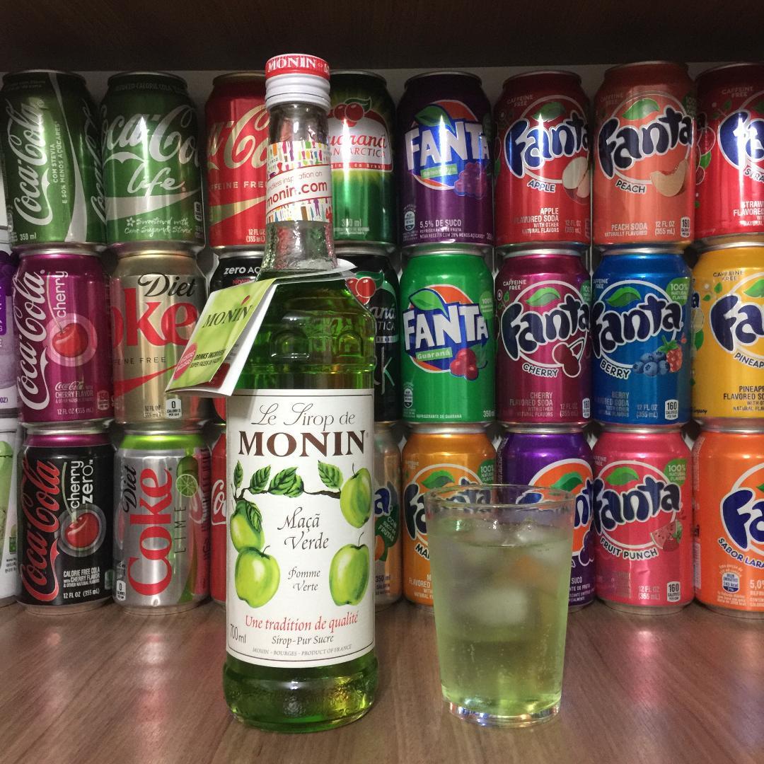 🇧🇷Monin – Xarope Sabor Maçã Verde para fazer Soda Italiana e Outras Bebidas