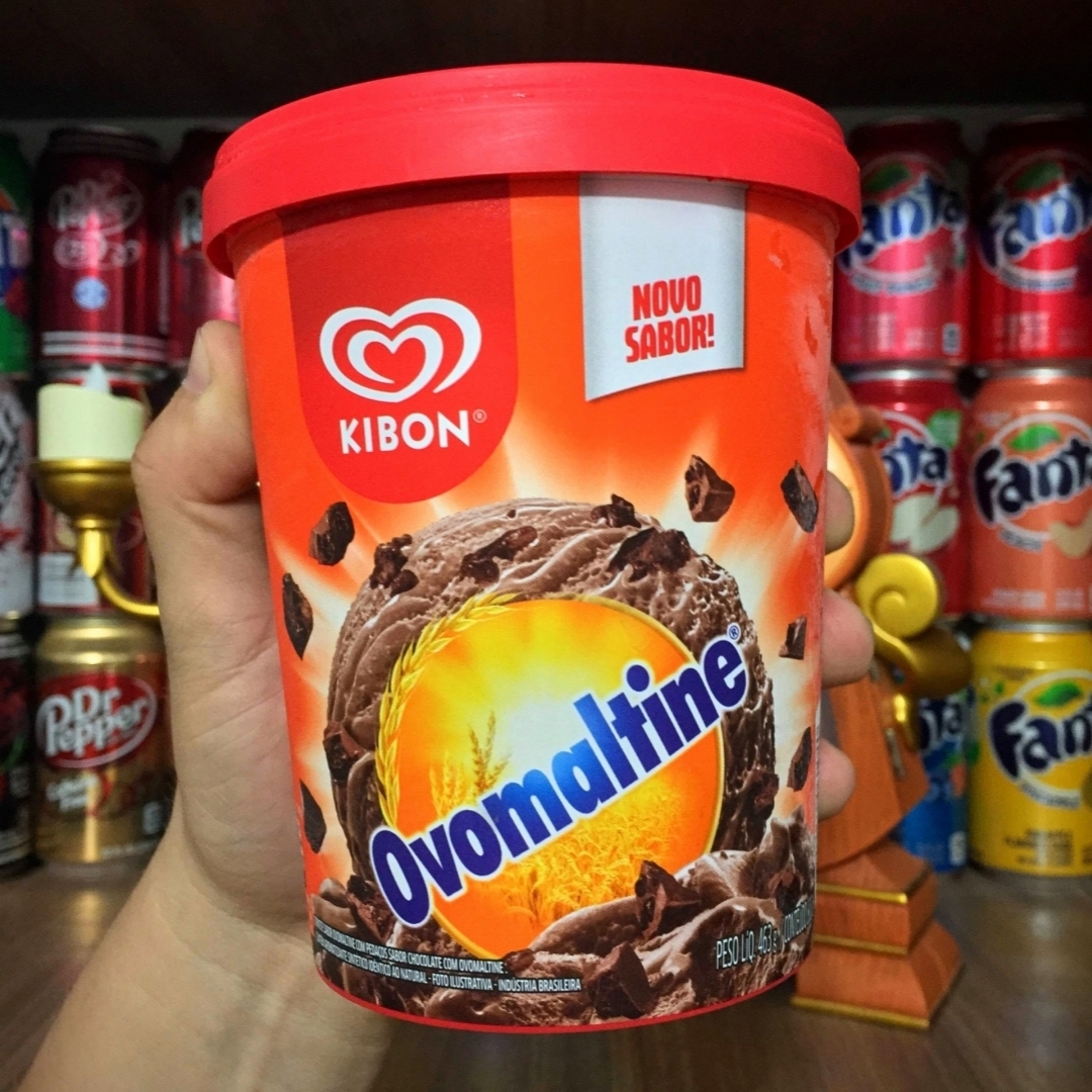 🇧🇷Sorvete de Ovomaltine (Lançamento 2018)