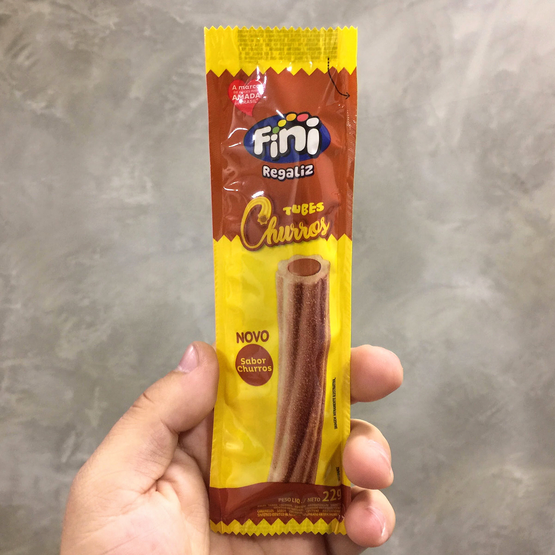 Fini Regaliz sabor Churros (Lançamento 2018)