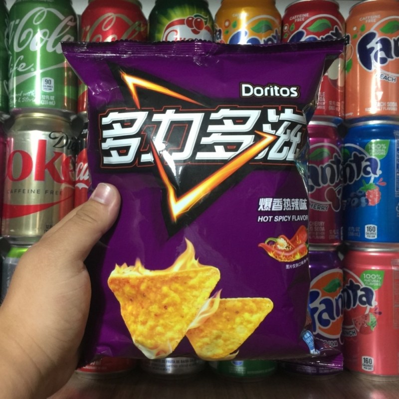 🇧🇷🇰🇷Doritos Hot Spicy Flavor