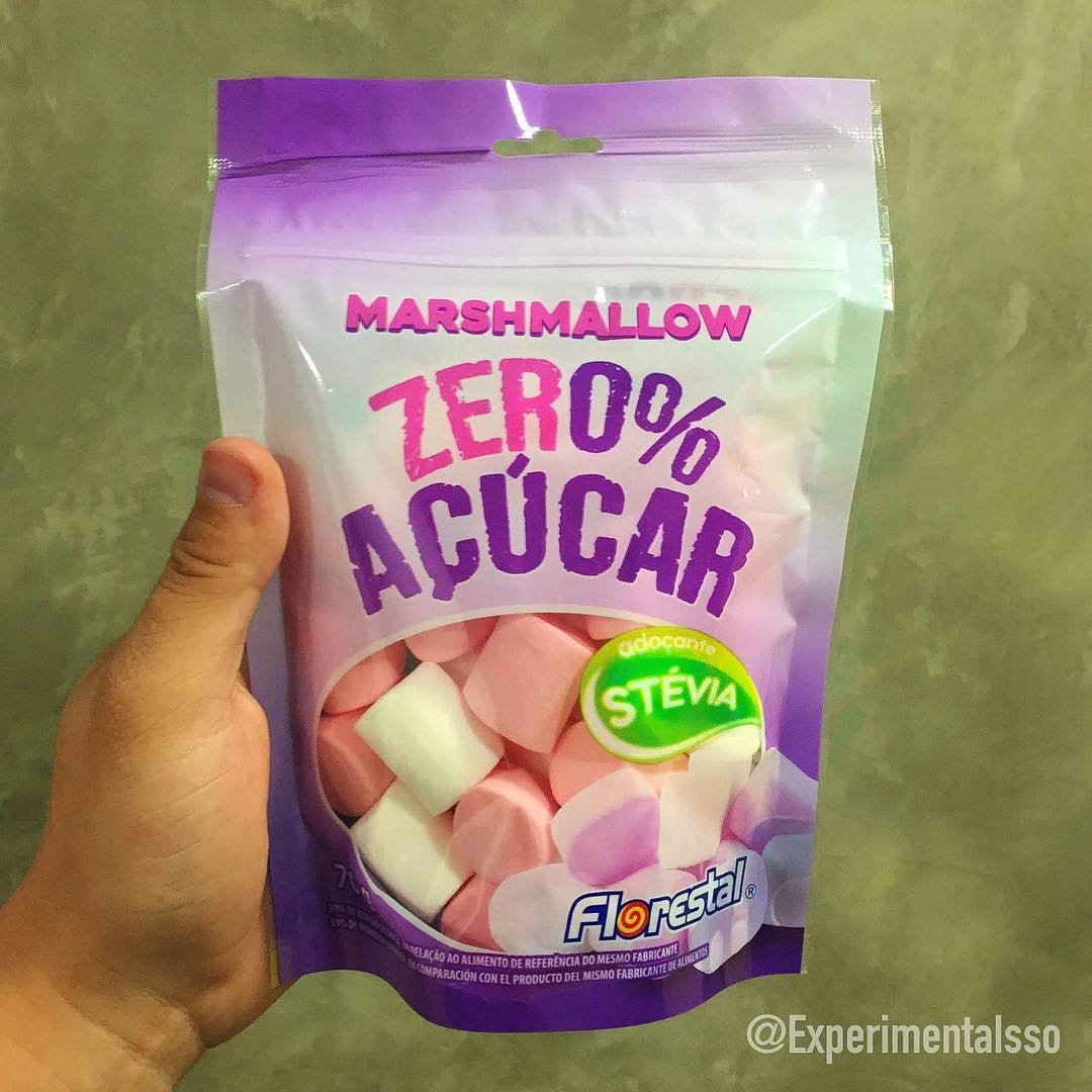 🤔Marshmallow Zero % Açúcar!🤔