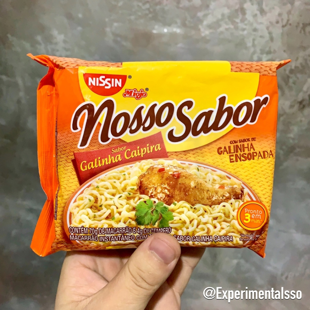 🇧🇷Nissin Miojo Nosso Sabor Galinha Ensopada
