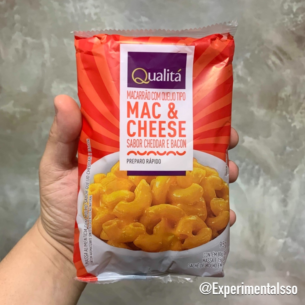 🇧🇷Mac & Cheese  Qualitá sabor Cheddar e Bacon! 😋😋😋