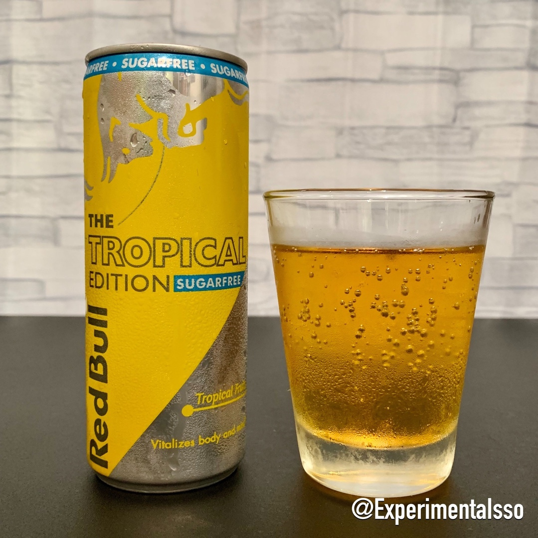 🇬🇧Red Bull Tropical Edition Sugar Free (Reino Unido) (Sabor Frutas Tropicais Sem Açúcar) 👍👍👍