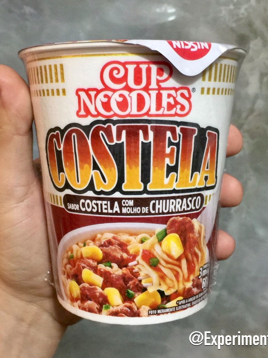 Nissin Cup Noodles sabor Costela