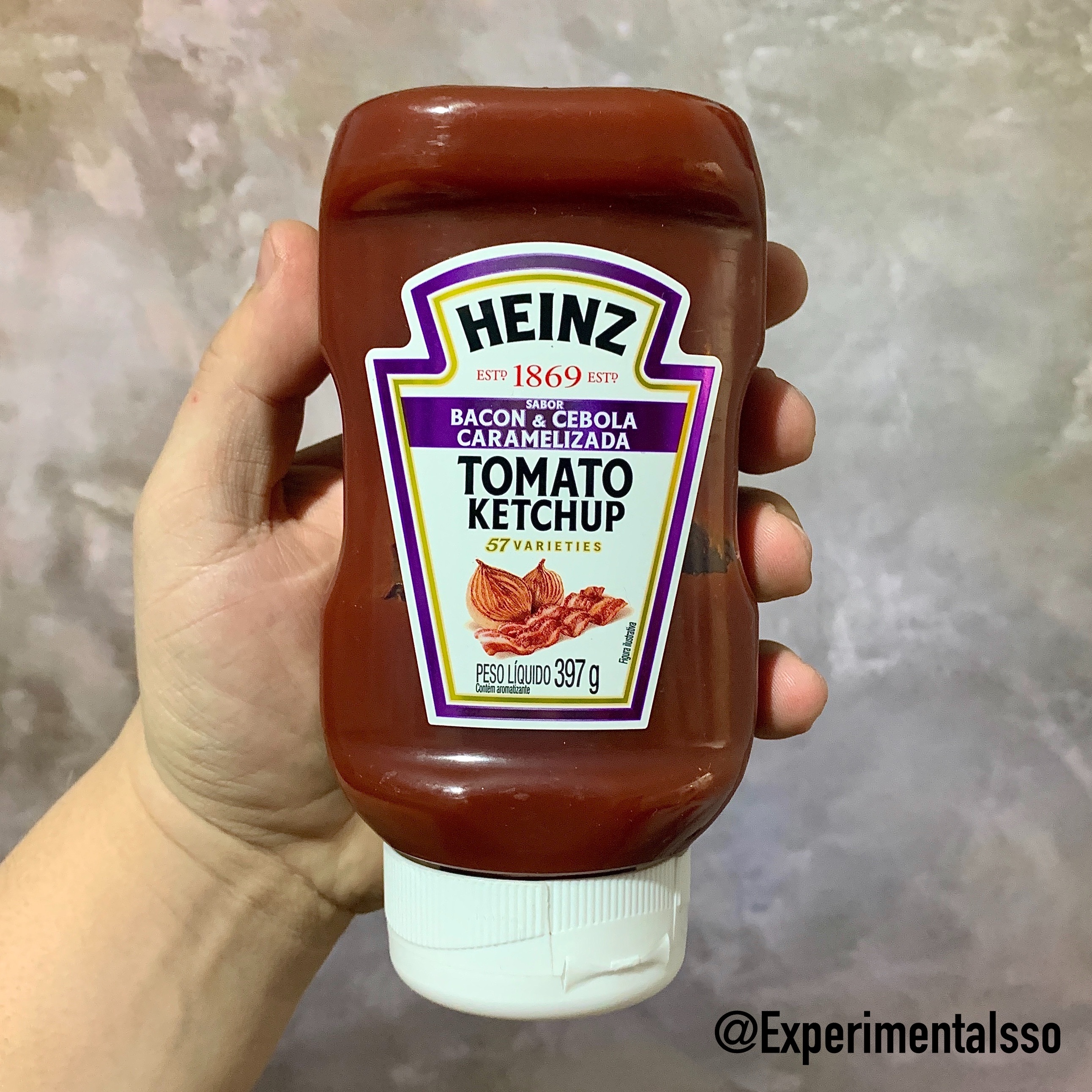 🇧🇷Heinz Ketchup Bacon e Cebola Caramelizada