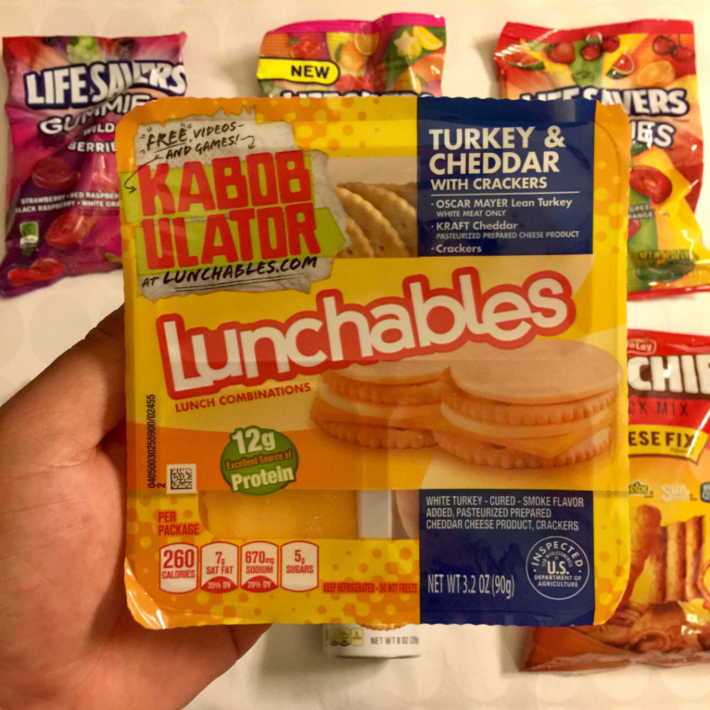 🇺🇸Lunchables – Turkey & Cheddar (Estados Unidos)