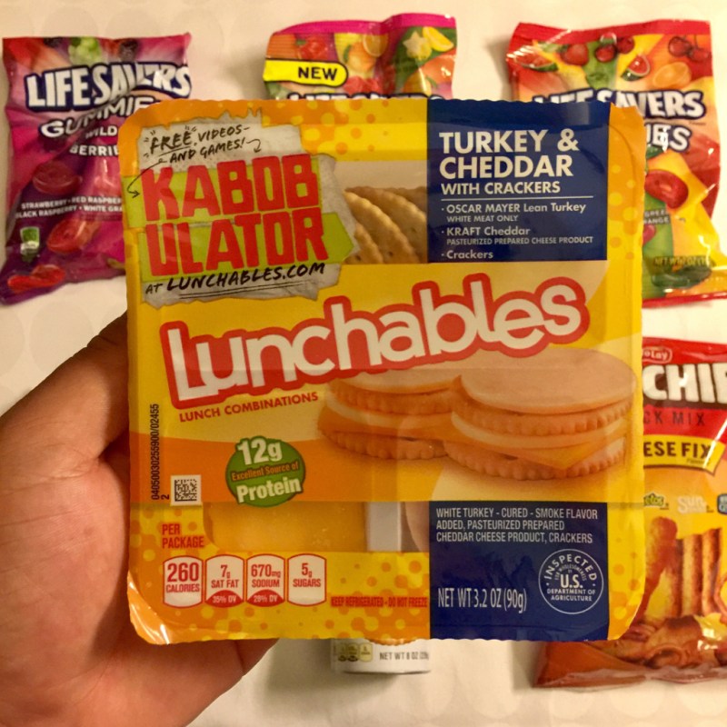 🇺🇸Lunchables – Turkey & Cheddar (Estados Unidos)