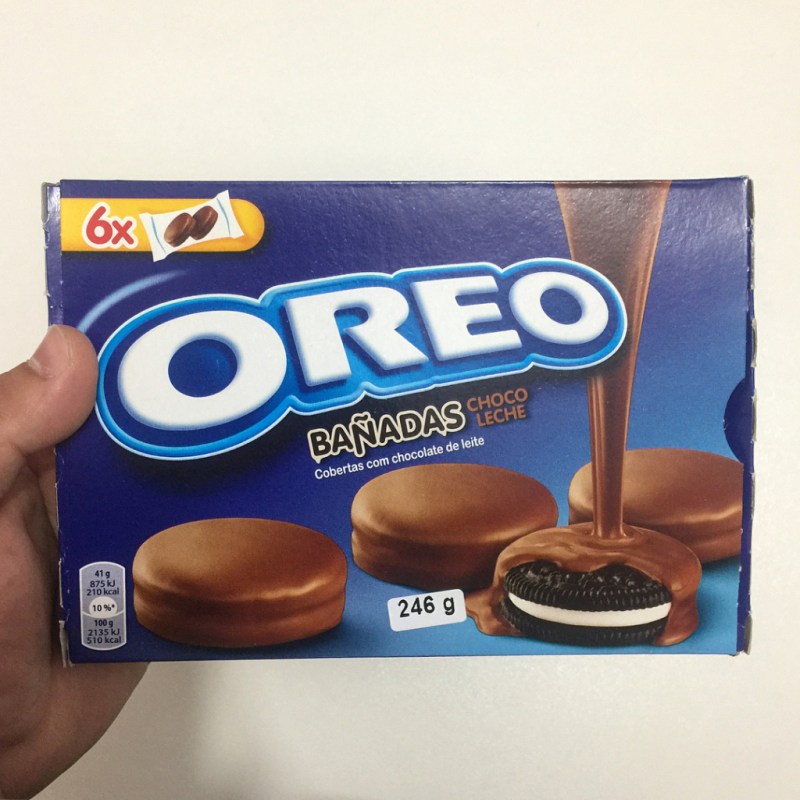 Oreo Bañadas Choco Leche