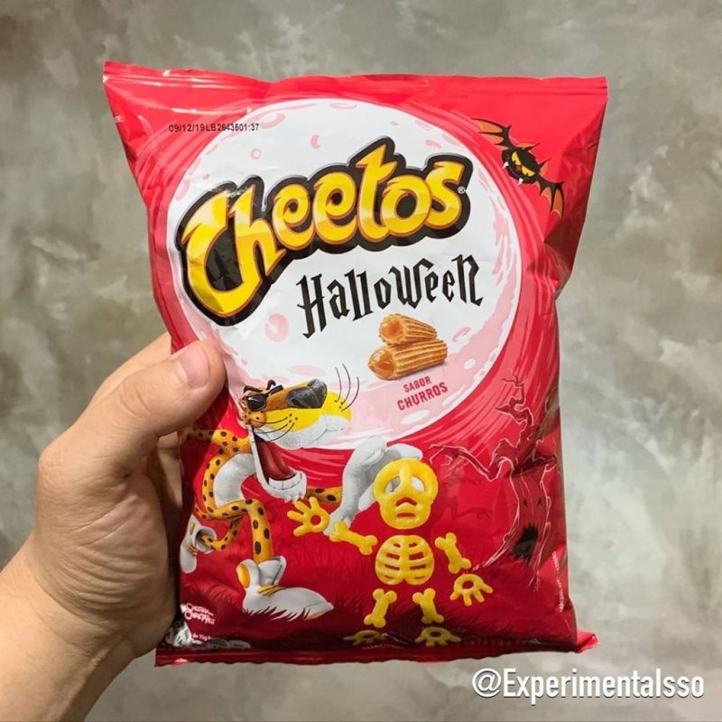 🇧🇷Cheetos Halloween – Edição Doce 2019 – Sabor Churros💀😱 🎃