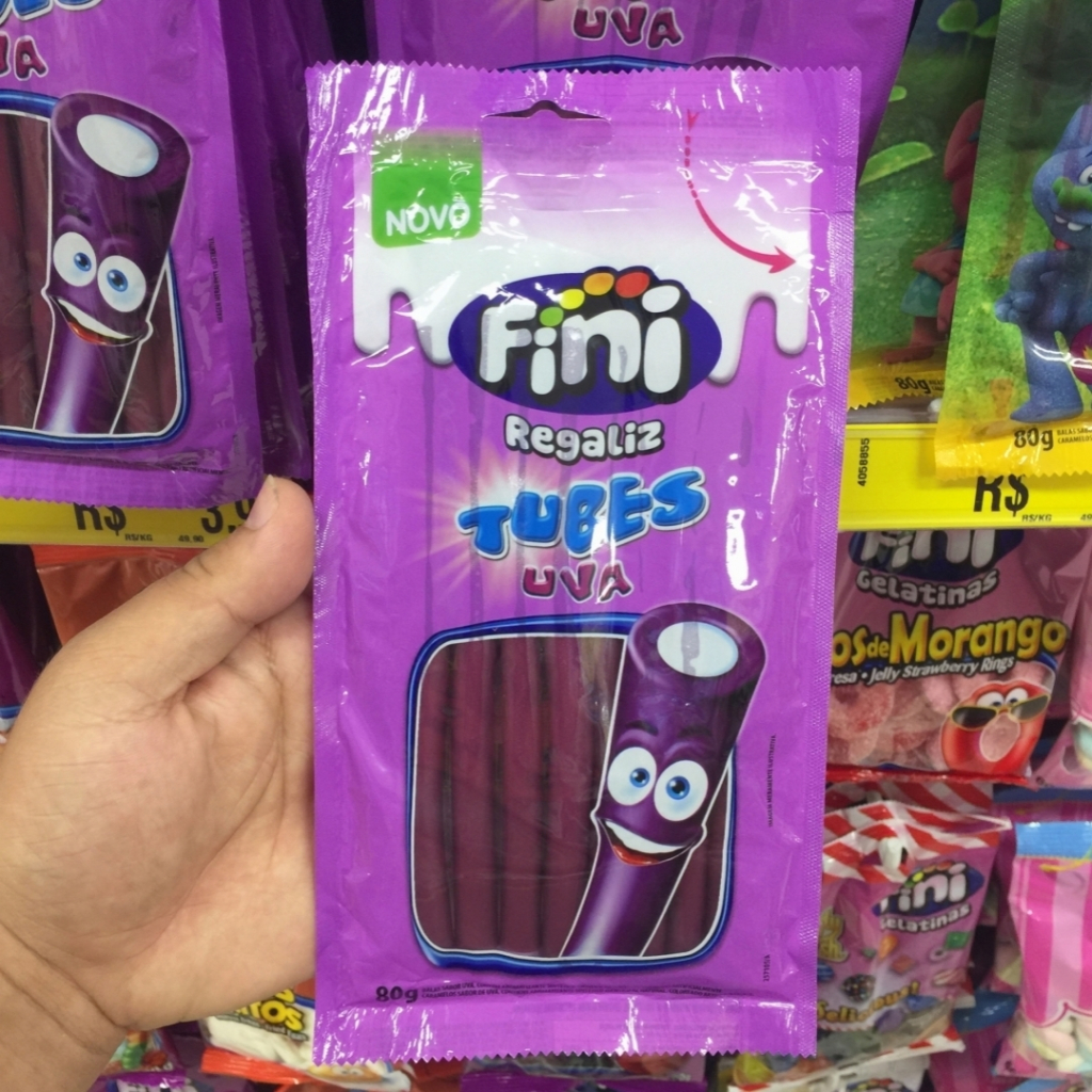Fini Tubes Uva (Lançamento 2018)