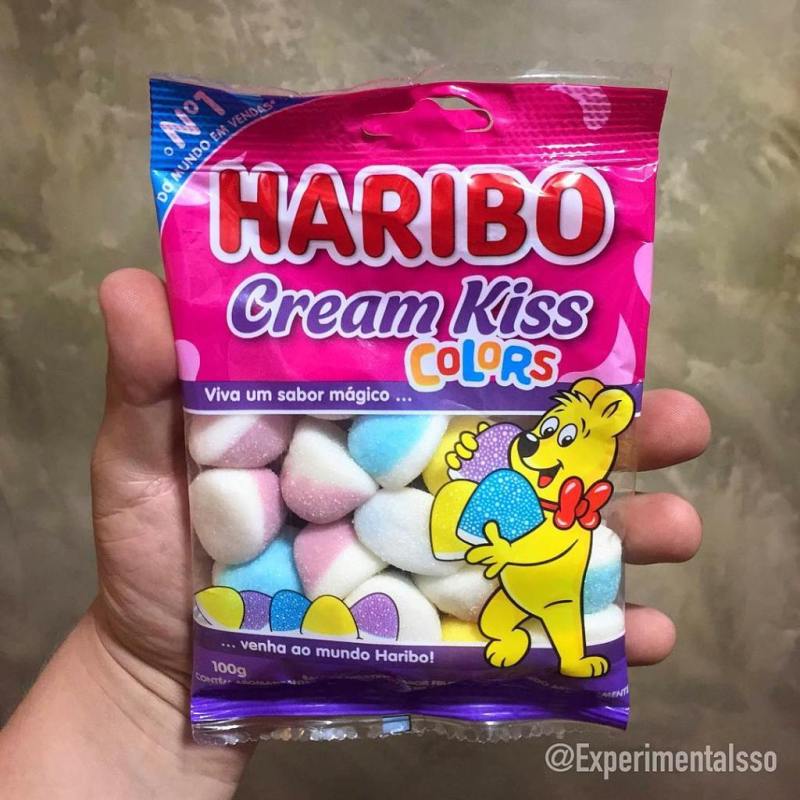😍Haribo Cream Kiss Colors!!!😋