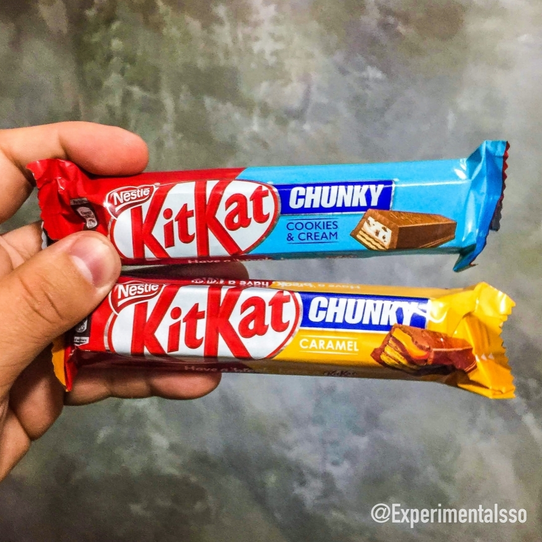 🇦🇪KitKat de Cookies & Cream e Caramelo! 😍