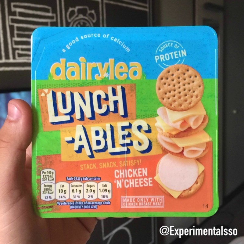 🇬🇧LUNCHABLES – Chicken & Cheese (Londres)😁
