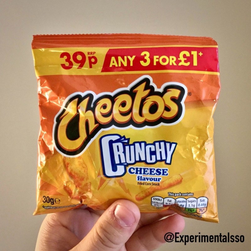 🇬🇧Cheetos Crunchy 😍